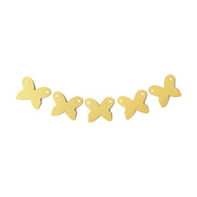 Load image into Gallery viewer, Gold Glitter Butterfly Garland