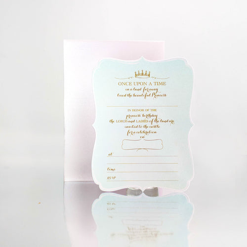 Princess (Mint) Invites